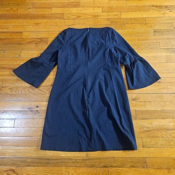 Lafayette 148 New York Marisa Bell Sleeve Ponte Knit Dress Large - Picture 6 of 7